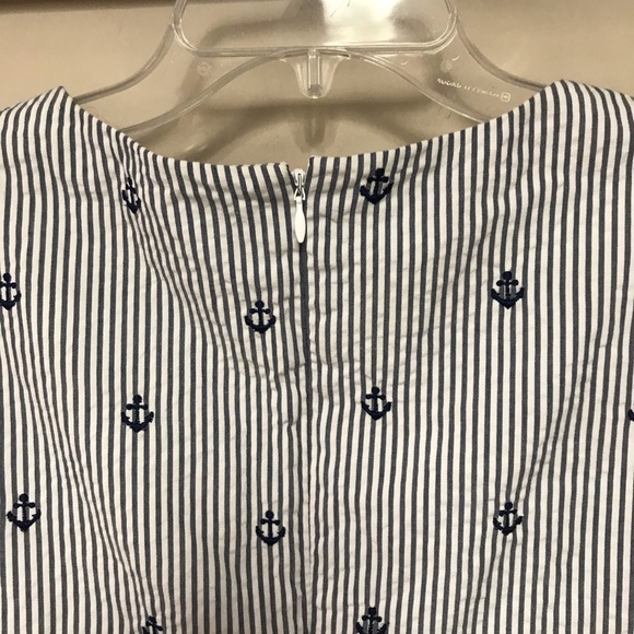 Cynthia Rowley Nautical seersucker dress - Picture 6 of 7